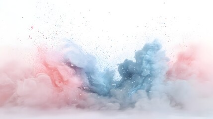 Obraz premium Mesmerizing Cosmic Explosion of Color and Energy