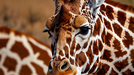 giraffe in the wild