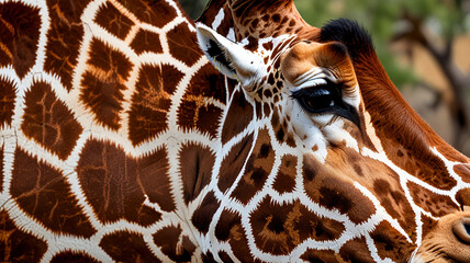 giraffe in the wild