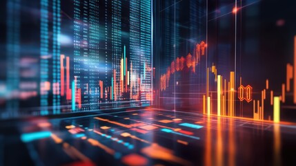 Company growth in 2025: A visual representation of financial data and progress metrics.