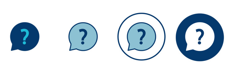Question Icon vector isolated on white background. Question mark sign. help icon. Faq