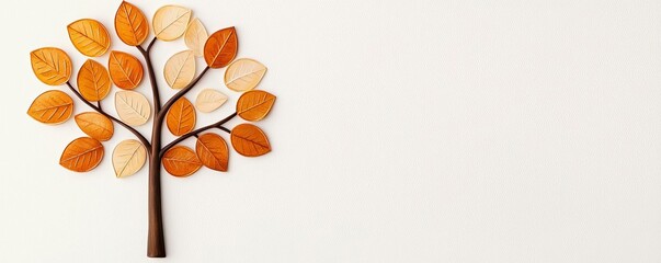 Money tree, golden leaves, financial abundance, Watercolor style