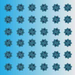 Geometry shape pattern