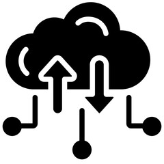 Cloud Traffic Icon