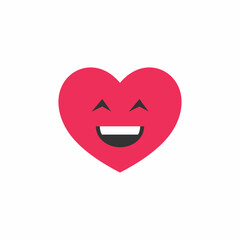 heart emoticon happy expression