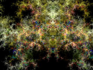 Imaginatory fractal abstract background Image
