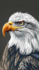 Fototapeta premium The eagle vector image