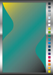 Obraz premium Layout Farbspiele 11