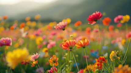 Obraz premium Fields Of Many Colors