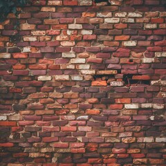 Fototapeta premium Background texture of old brick wall.