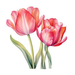 Fototapeta premium Bi Color Clipart Illustration