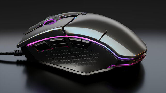 High-Performance RGB Gaming Mouse With Laser Precision And Fast Response