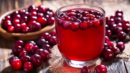 Indulge in the vibrant and refreshing taste of pure organic cranberry juice. Its natural sweetness complements any meal, offering a healthy and revitalizing treat. 