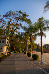 Obraz premium Road in a park of Gulangyu, China