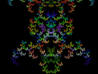 Imaginatory fractal abstract background Image