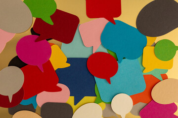Colorful Speech Bubbles