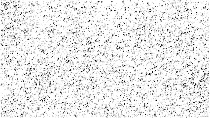 Scattered black spots background in grunge texture style