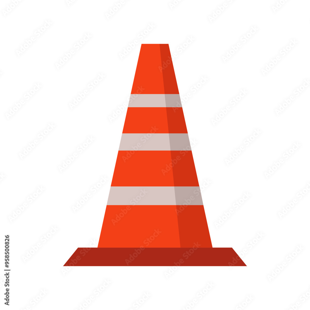 Poster Traffic cone