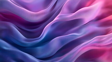 Obraz premium Abstract Swirling Purple and Blue Fabric