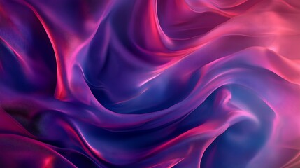Fototapeta premium Abstract Swirling Purple and Pink