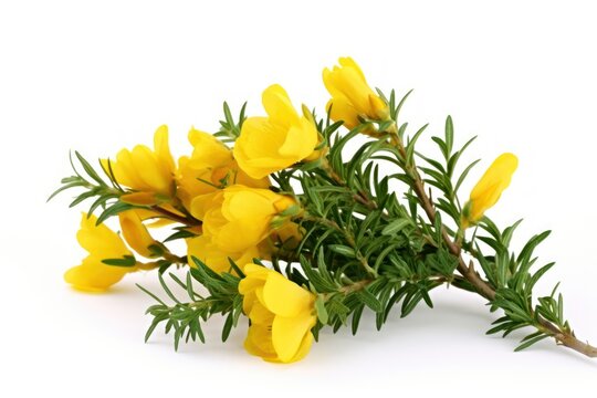 Gorse astragalus daffodil blossom.
