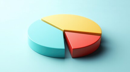 Obraz premium A pie chart illustrating the impact of wealth preservation on debt-free financial freedom.