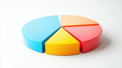 A pie chart showing the impact of financial literacy on debt-free living and financial freedom.