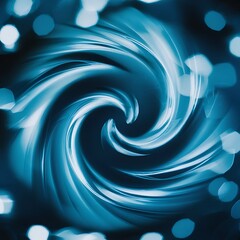 Blue abstract bokeh background