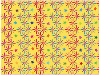seamless pattern with flowers