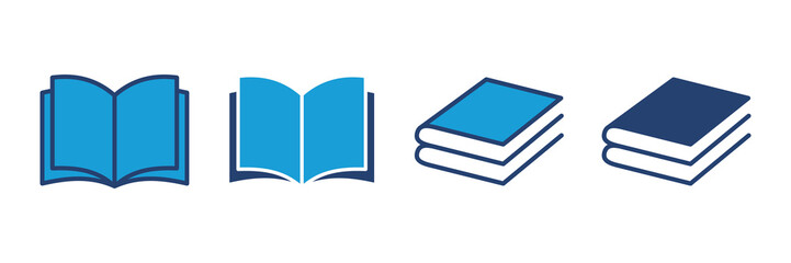 Book icon vector. open book icon vector. ebook icon