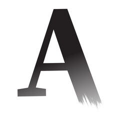 A letter logo special vector design	