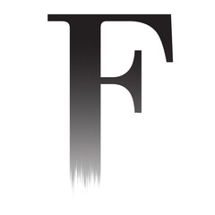 F letter logo special vector design	