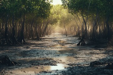 Preserve mangrove forests from destruction and pollution.