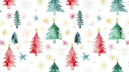 Simple_christmas_treePattern_Aesthetic_christmas