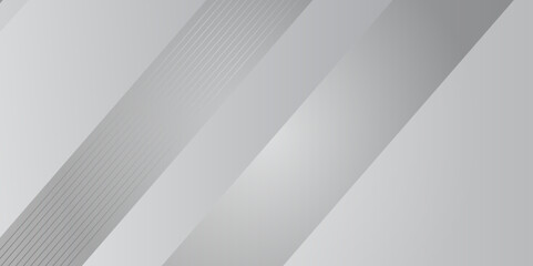 Abstract white and gray line background. Abstract white folds background with elegant lines, perfect for modern designs. metal texture soft lines. Abstract grey and white geometric shape pattern.