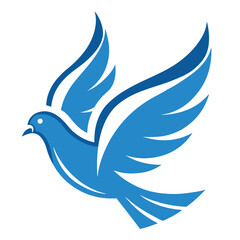 Dove logo vector illustration