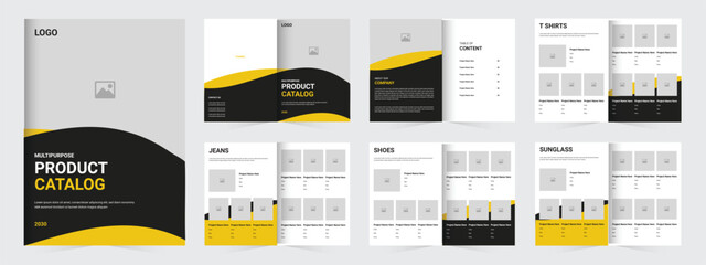 Product Catalogue design or multipurpose product catalog a4 product catalog print