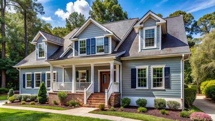 This charming Loganville home boasts a revitalized exterior, featuring sleek new siding, energy-efficient windows, and