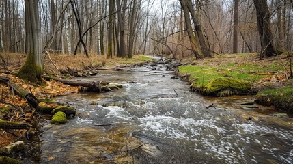 Tranquil Forest Stream