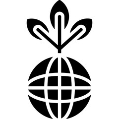Green Planet Icon