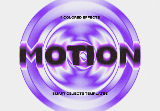 Neon Flashlight Text Effect Mockup