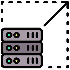 Fototapeta premium Scalability Icon
