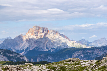 View from hiking near Tre Cime di Lavaredo - Italy
