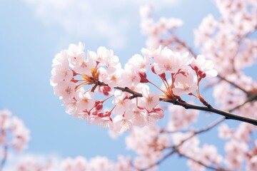 Cherry blossom outdoors flower nature.