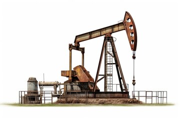 Outdoors oil white background architecture.