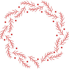 Christmas Wreath Frame