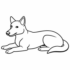 illustration of a dog