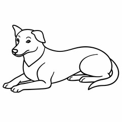 illustration of a dog