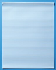 Fototapeta premium blue tone line full sheet paper