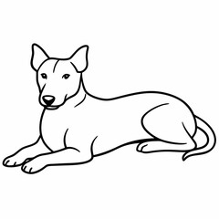 illustration of a dog